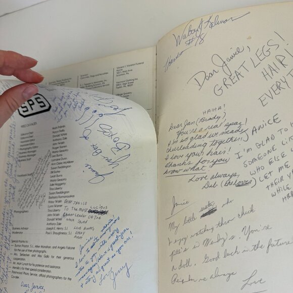 Vtg 1982 Scranton Preparatory School Yearbook Prep Year of Cavalier High School - Picture 9 of 9